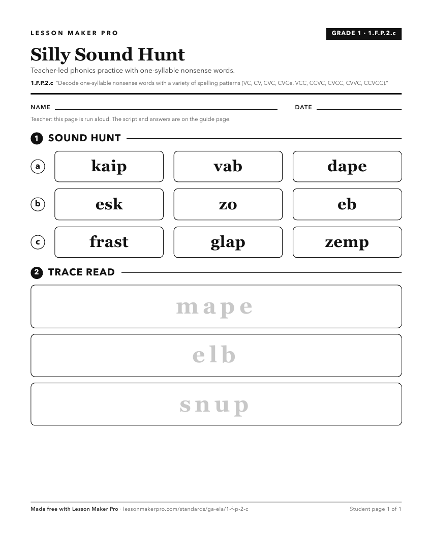 Preview of the 1.F.P.2.c printable worksheet