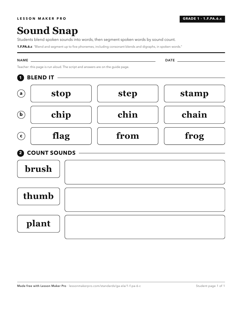 Preview of the 1.F.PA.6.c printable worksheet