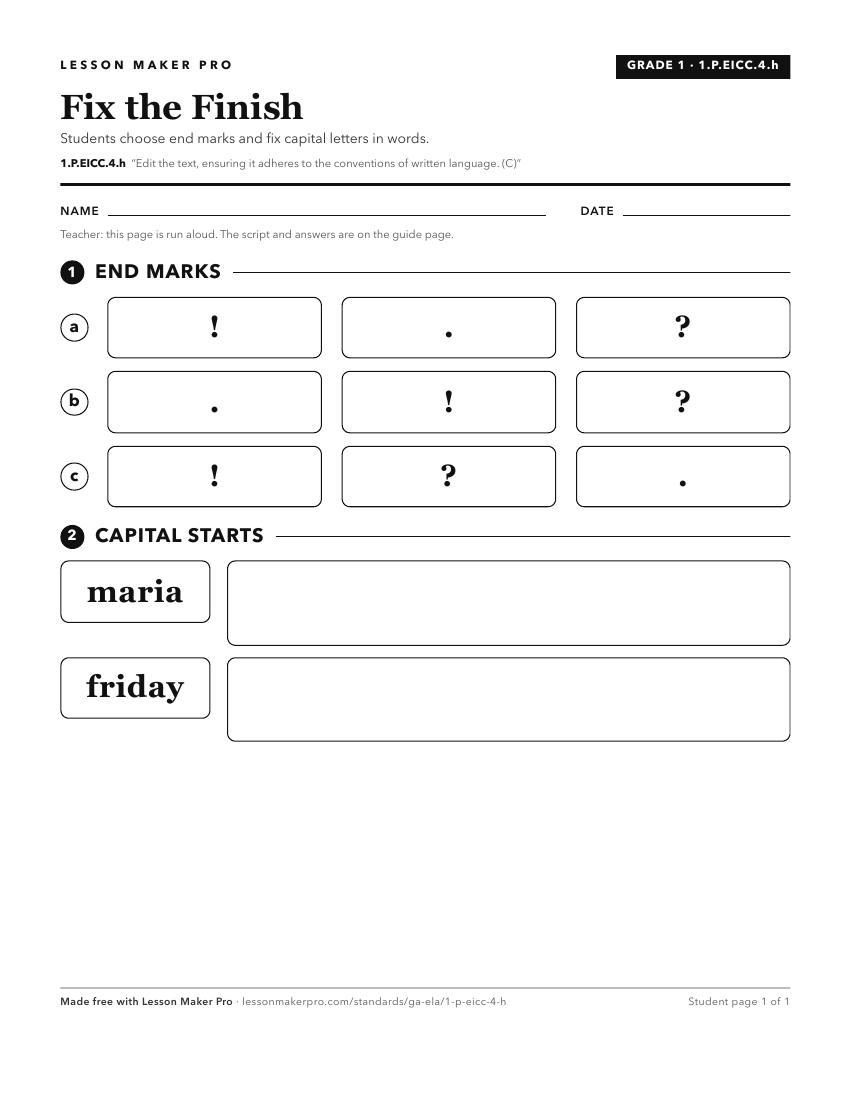 Preview of the 1.P.EICC.4.h printable worksheet