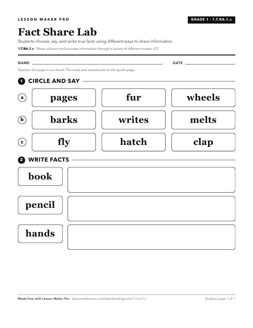 Preview of the 1.T.RA.1.c printable worksheet
