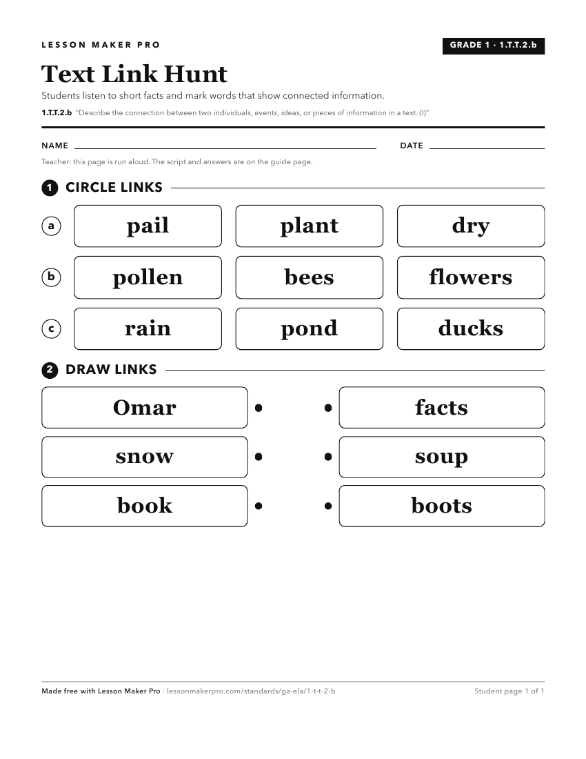 Preview of the 1.T.T.2.b printable worksheet