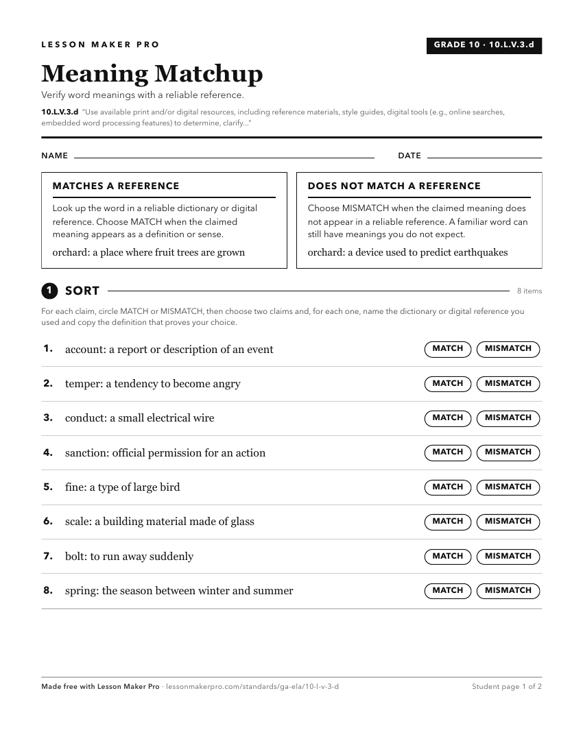 Preview of the 10.L.V.3.d printable worksheet