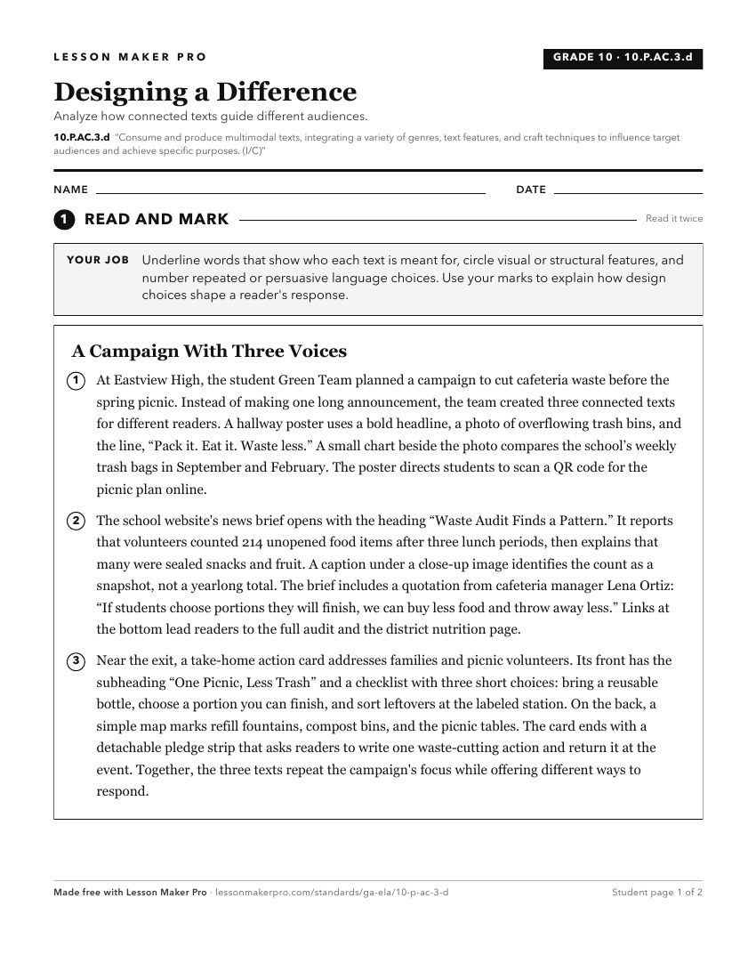 Preview of the 10.P.AC.3.d printable worksheet