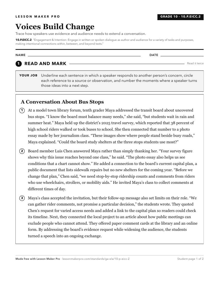 Preview of the 10.P.EICC.2 printable worksheet