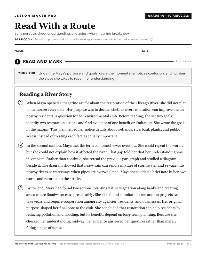 Preview of the 10.P.EICC.3.a printable worksheet