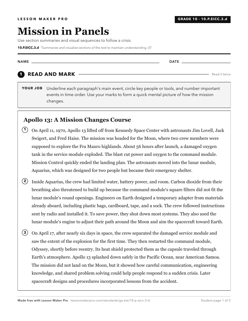 Preview of the 10.P.EICC.3.d printable worksheet