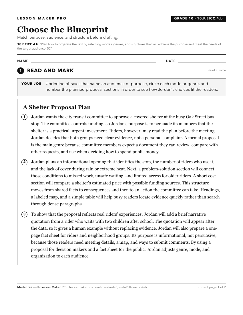 Preview of the 10.P.EICC.4.b printable worksheet