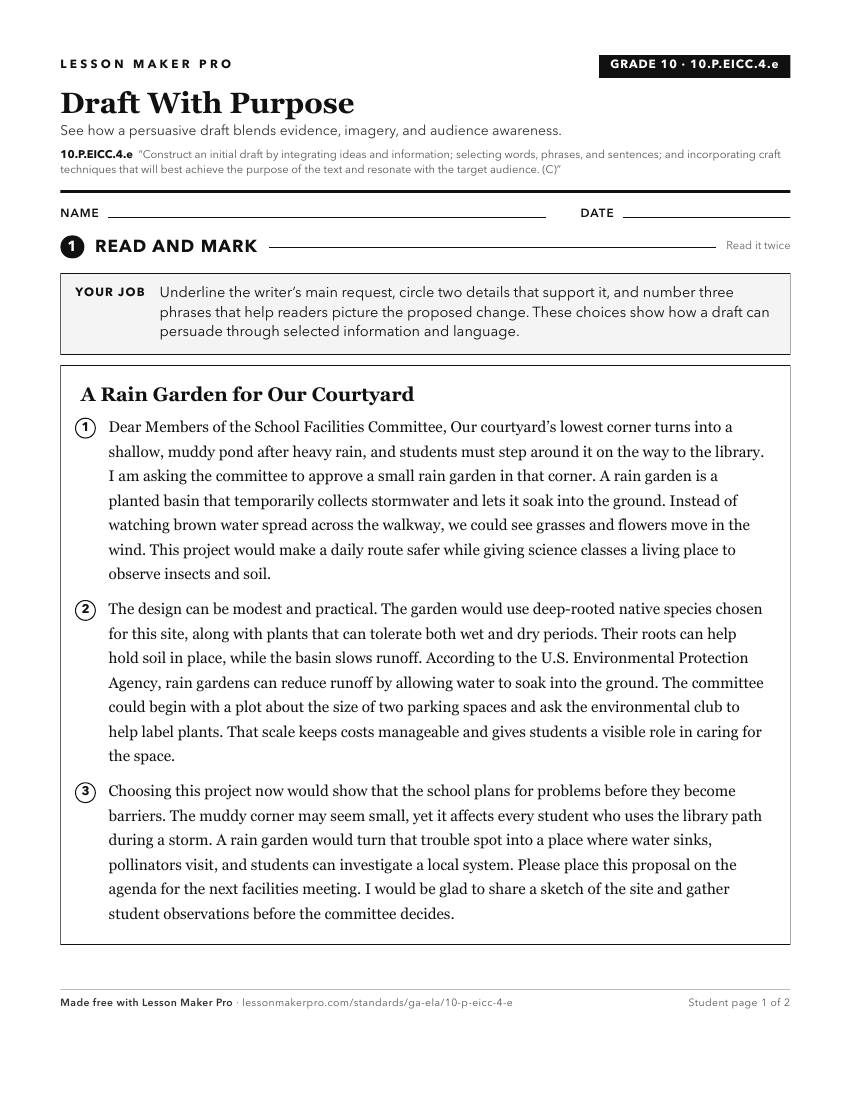 Preview of the 10.P.EICC.4.e printable worksheet