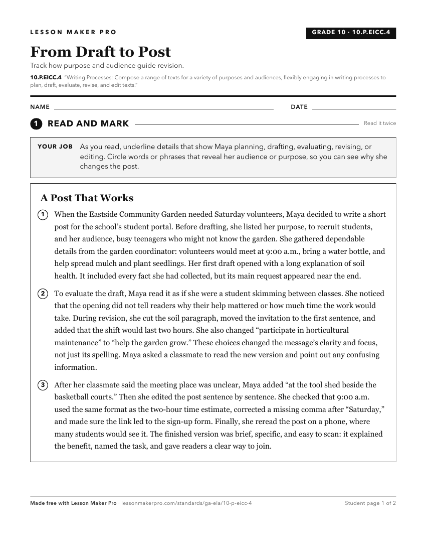 Preview of the 10.P.EICC.4 printable worksheet