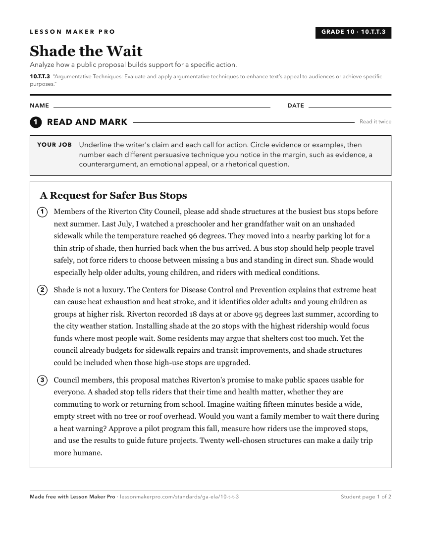 Preview of the 10.T.T.3 printable worksheet