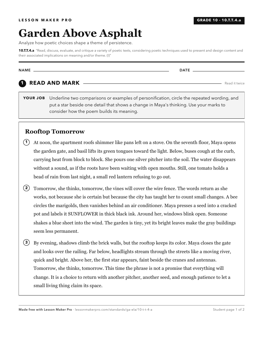Preview of the 10.T.T.4.a printable worksheet