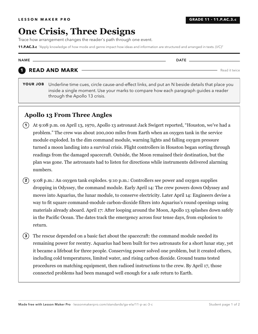 Preview of the 11.P.AC.3.c printable worksheet