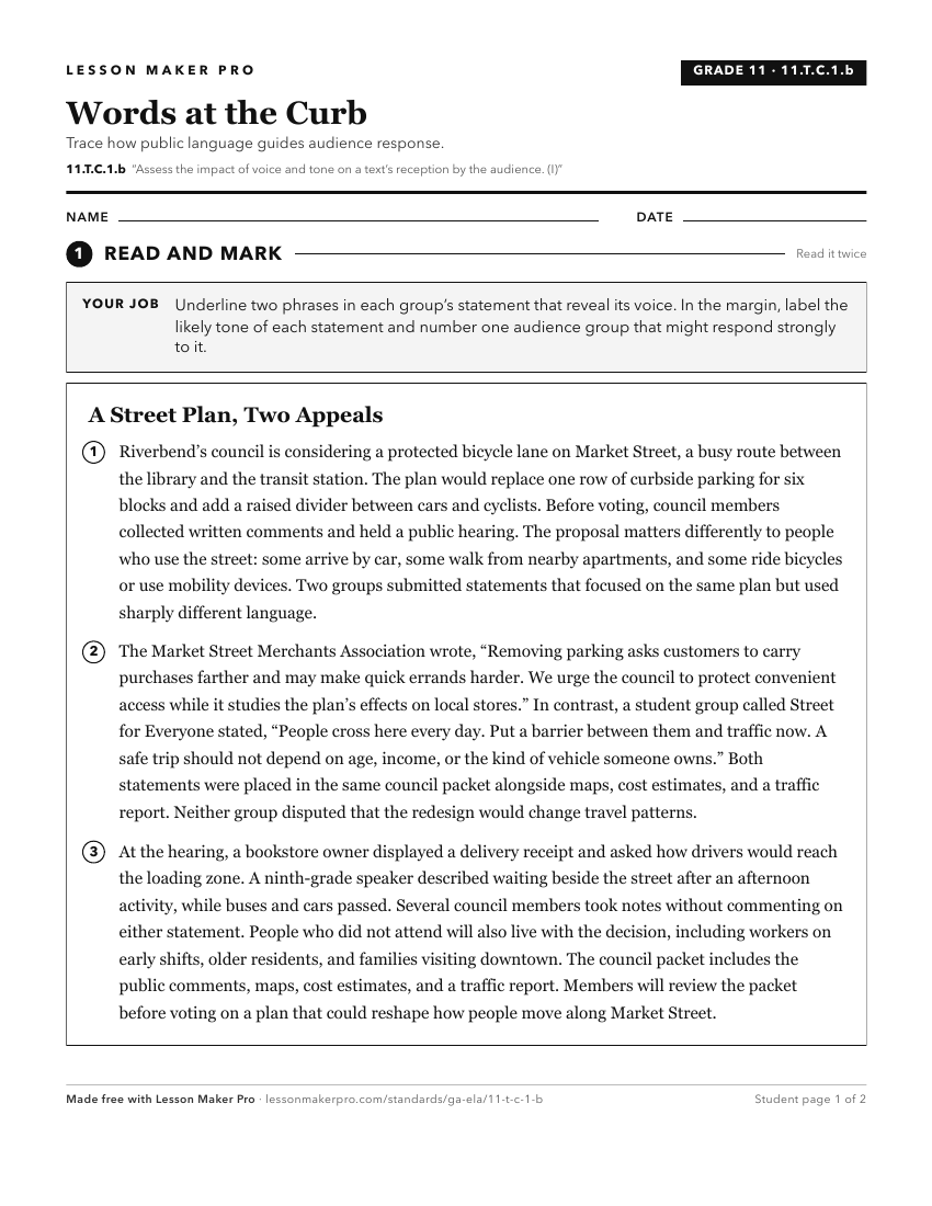 Preview of the 11.T.C.1.b printable worksheet