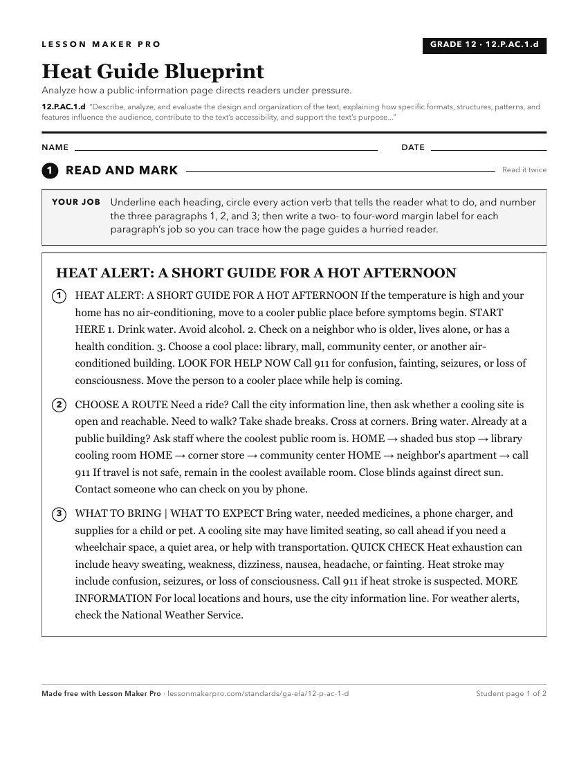 Preview of the 12.P.AC.1.d printable worksheet