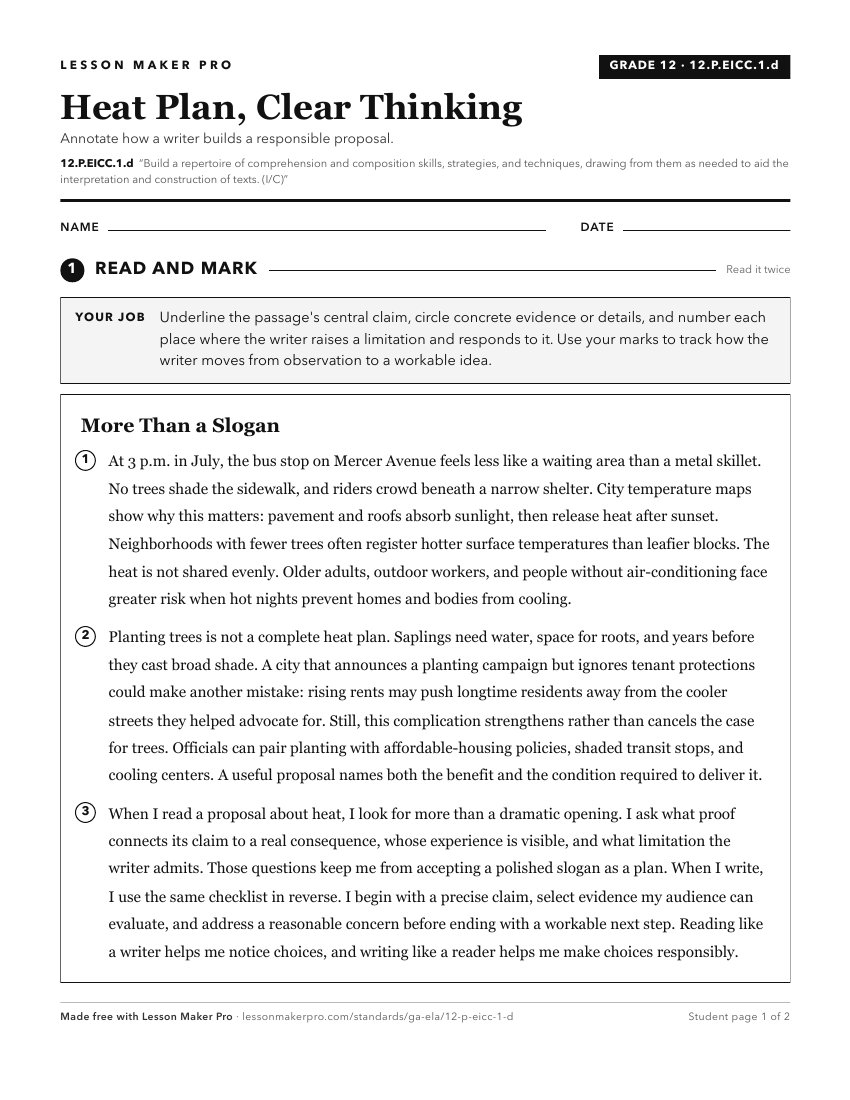 Preview of the 12.P.EICC.1.d printable worksheet