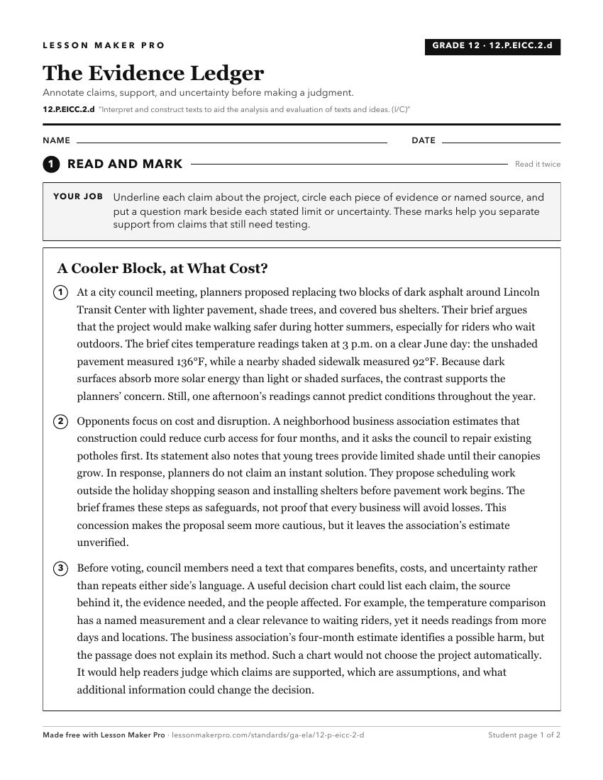 Preview of the 12.P.EICC.2.d printable worksheet