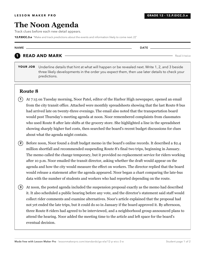 Preview of the 12.P.EICC.3.e printable worksheet