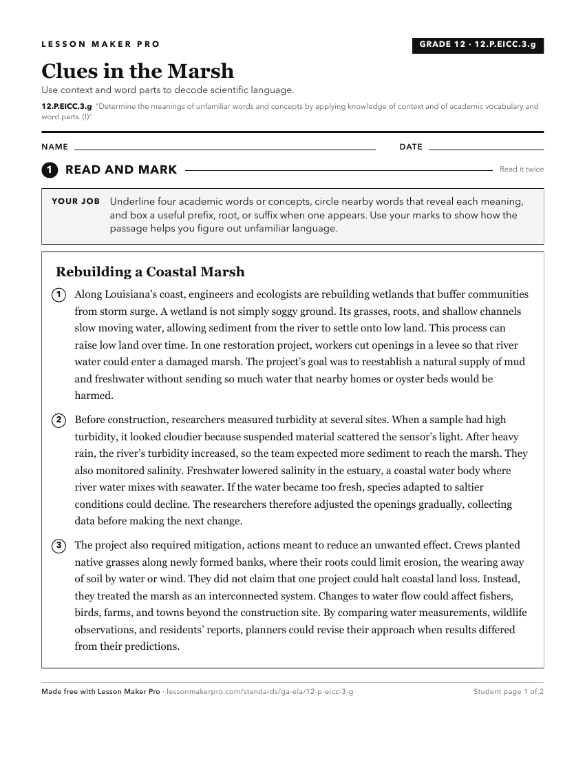 Preview of the 12.P.EICC.3.g printable worksheet