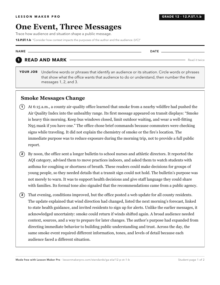 Preview of the 12.P.ST.1.b printable worksheet
