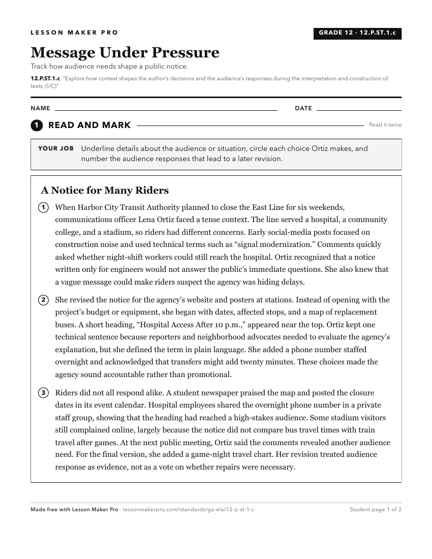 Preview of the 12.P.ST.1.c printable worksheet