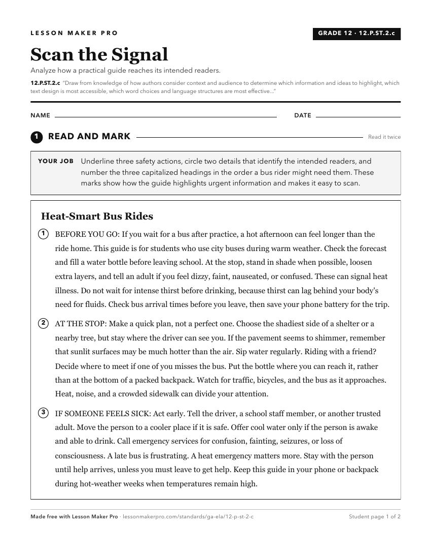 Preview of the 12.P.ST.2.c printable worksheet
