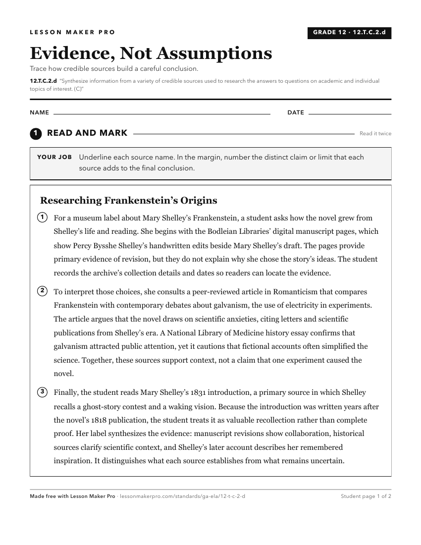 Preview of the 12.T.C.2.d printable worksheet