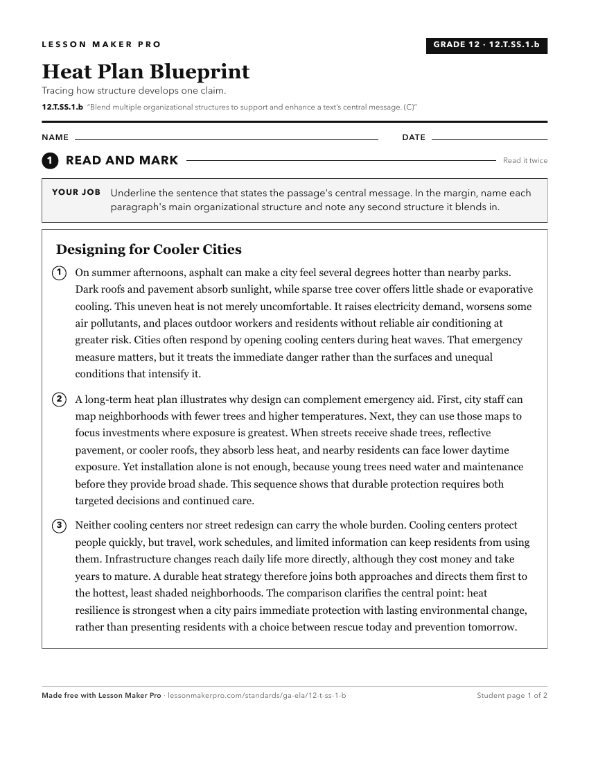 Preview of the 12.T.SS.1.b printable worksheet