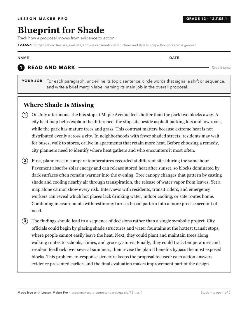 Preview of the 12.T.SS.1 printable worksheet