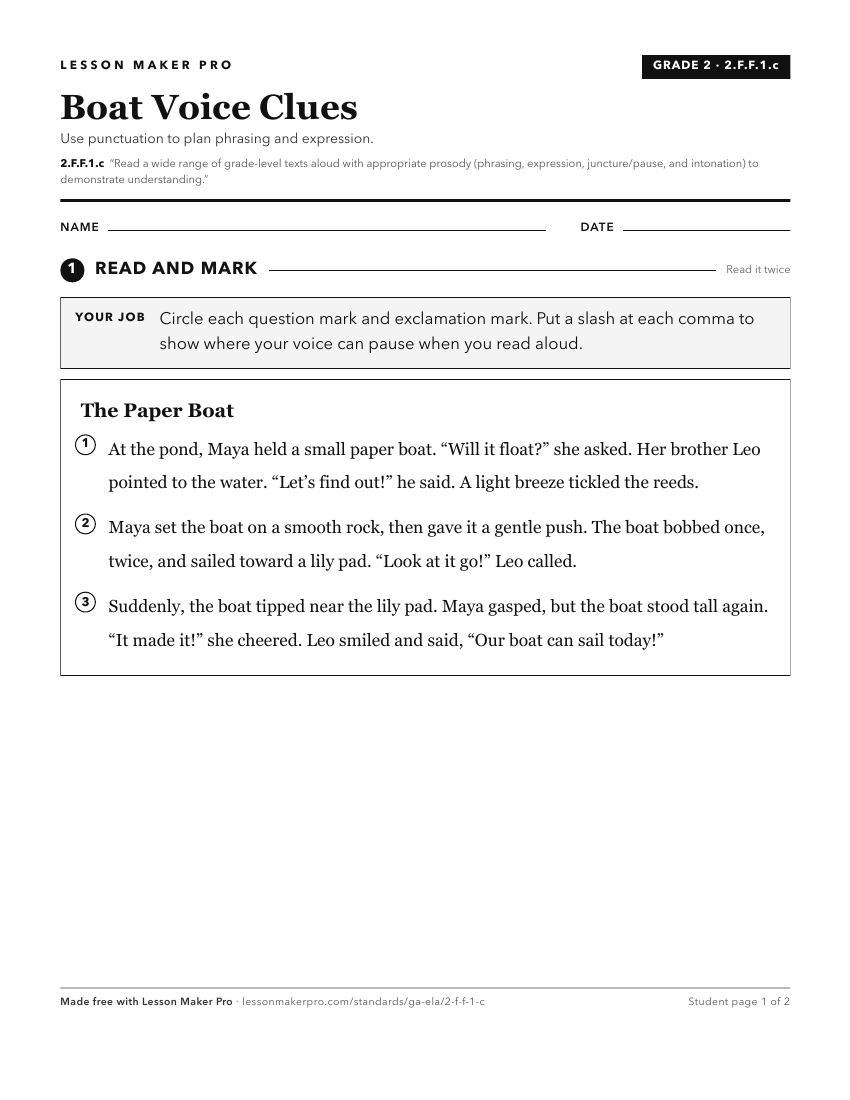 Preview of the 2.F.F.1.c printable worksheet