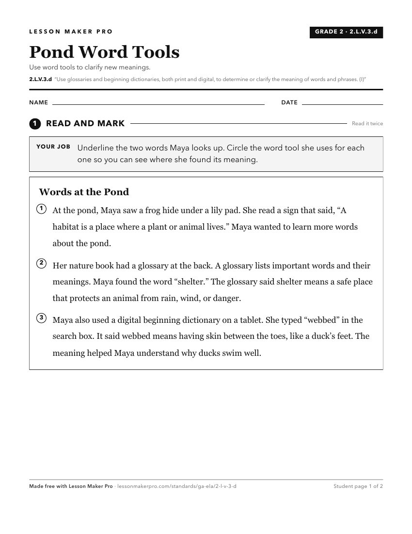 Preview of the 2.L.V.3.d printable worksheet