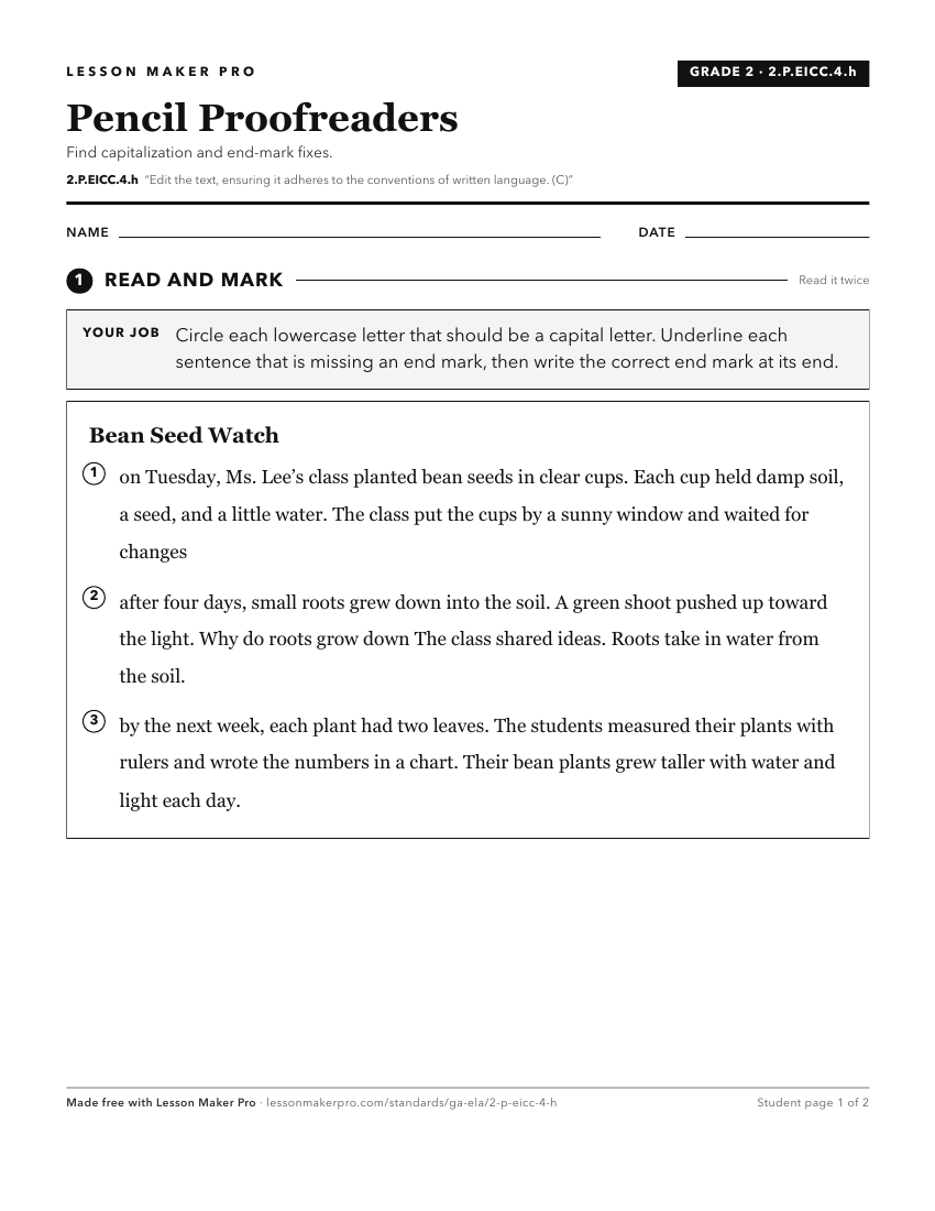 Preview of the 2.P.EICC.4.h printable worksheet