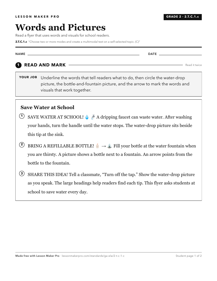 Preview of the 2.T.C.1.c printable worksheet