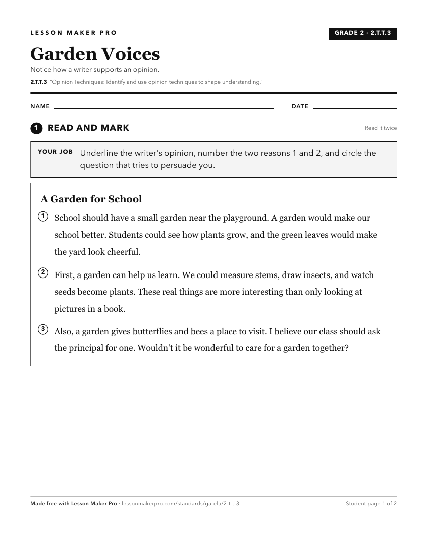 Preview of the 2.T.T.3 printable worksheet