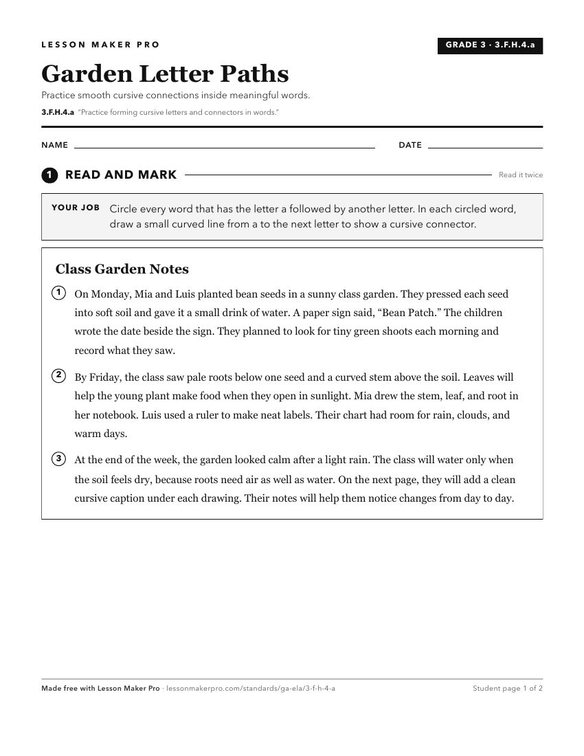 Preview of the 3.F.H.4.a printable worksheet