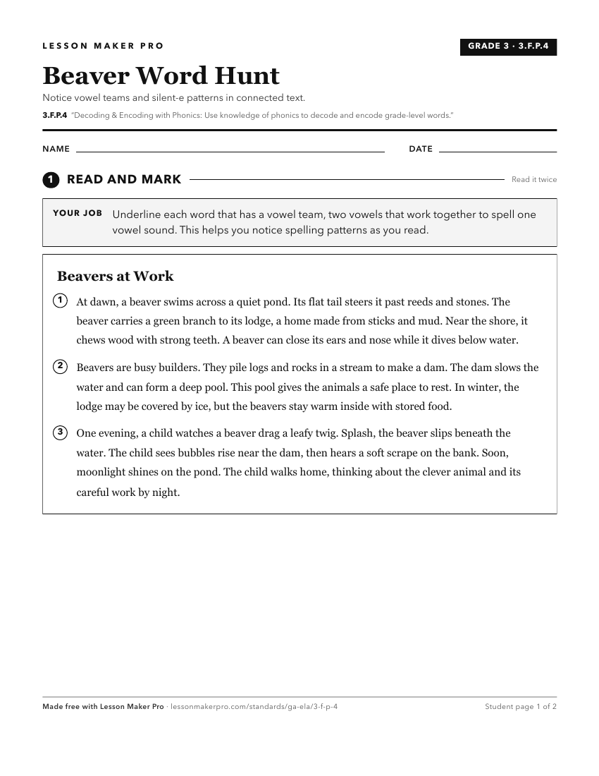 Preview of the 3.F.P.4 printable worksheet