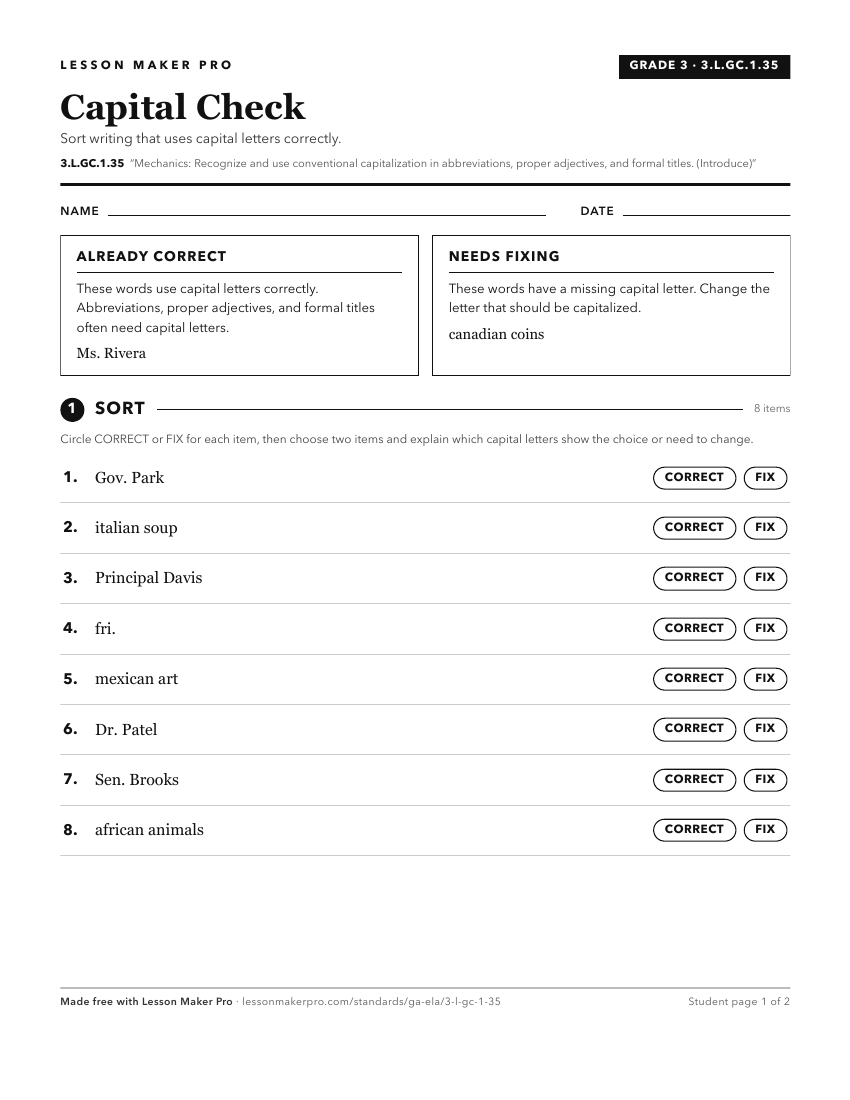 Preview of the 3.L.GC.1.35 printable worksheet