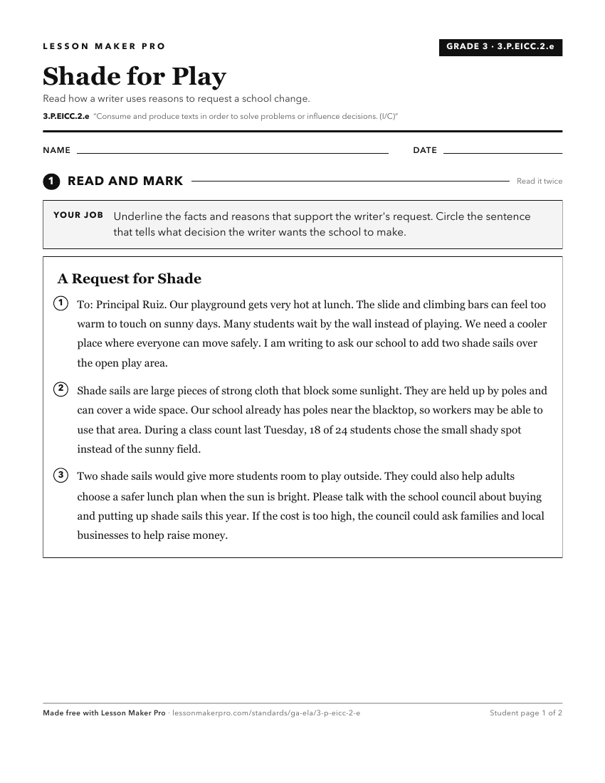 Preview of the 3.P.EICC.2.e printable worksheet