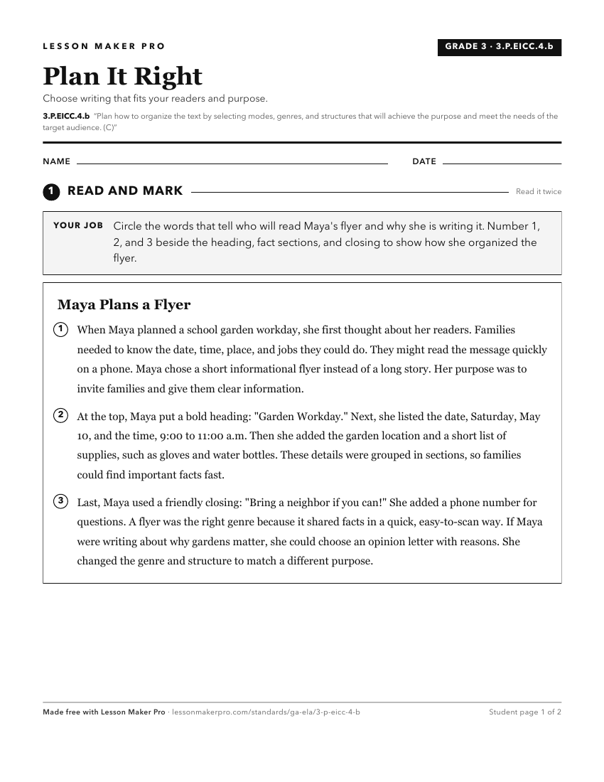 Preview of the 3.P.EICC.4.b printable worksheet