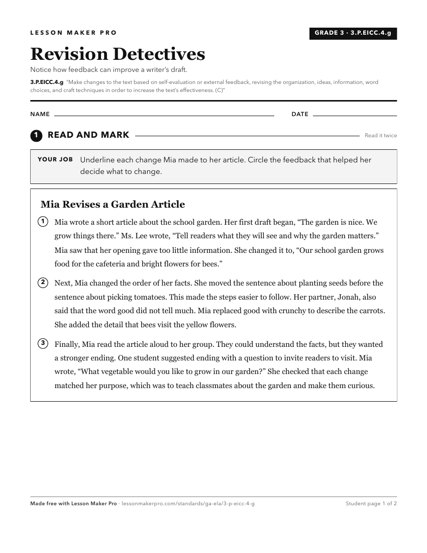 Preview of the 3.P.EICC.4.g printable worksheet