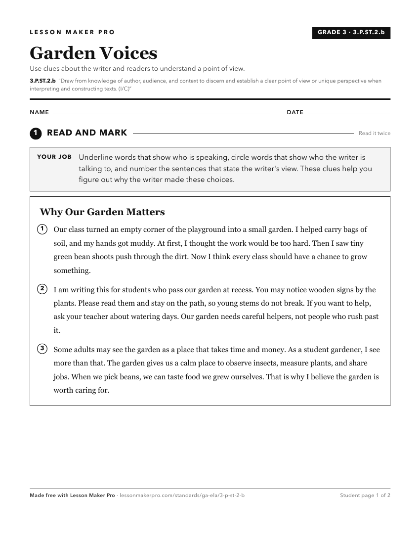Preview of the 3.P.ST.2.b printable worksheet