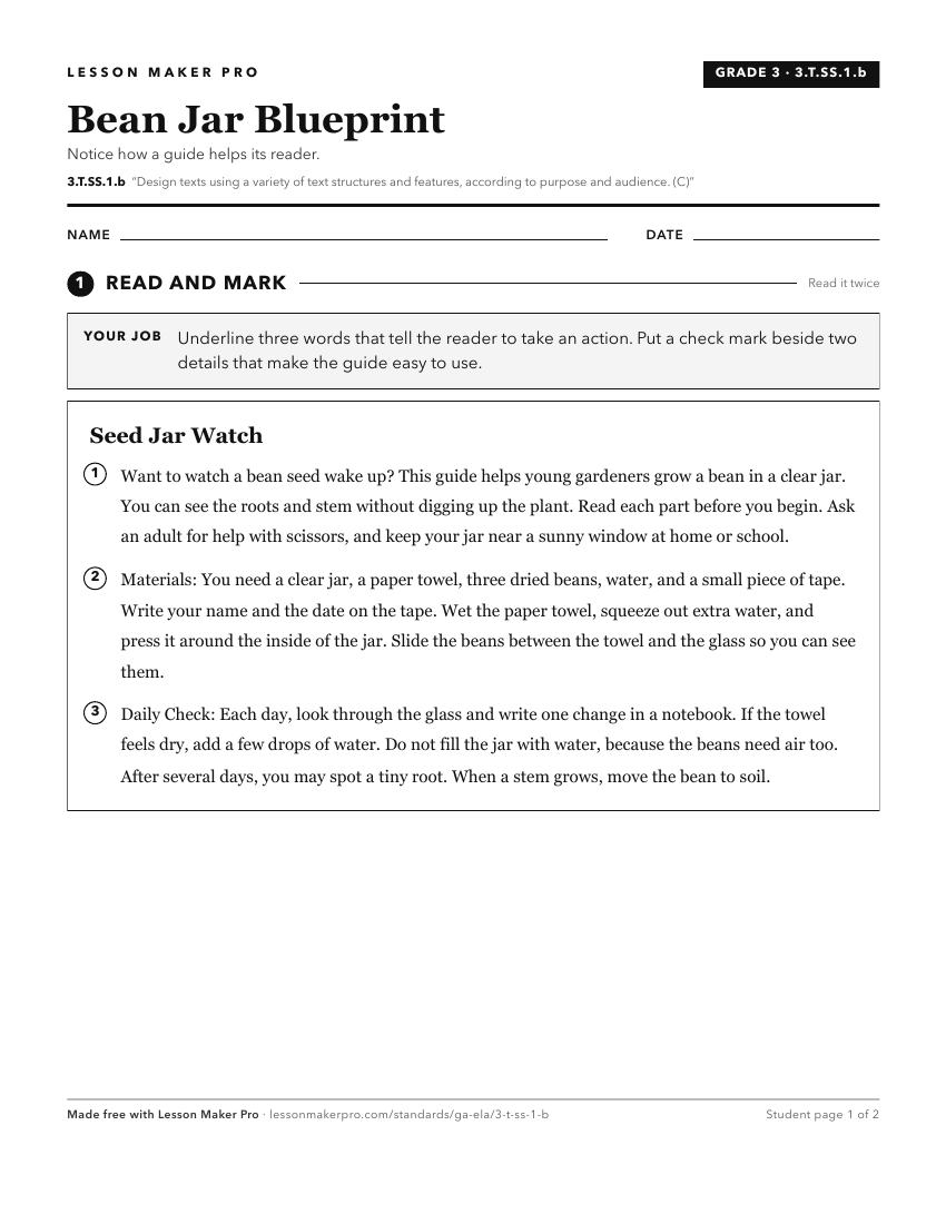 Preview of the 3.T.SS.1.b printable worksheet