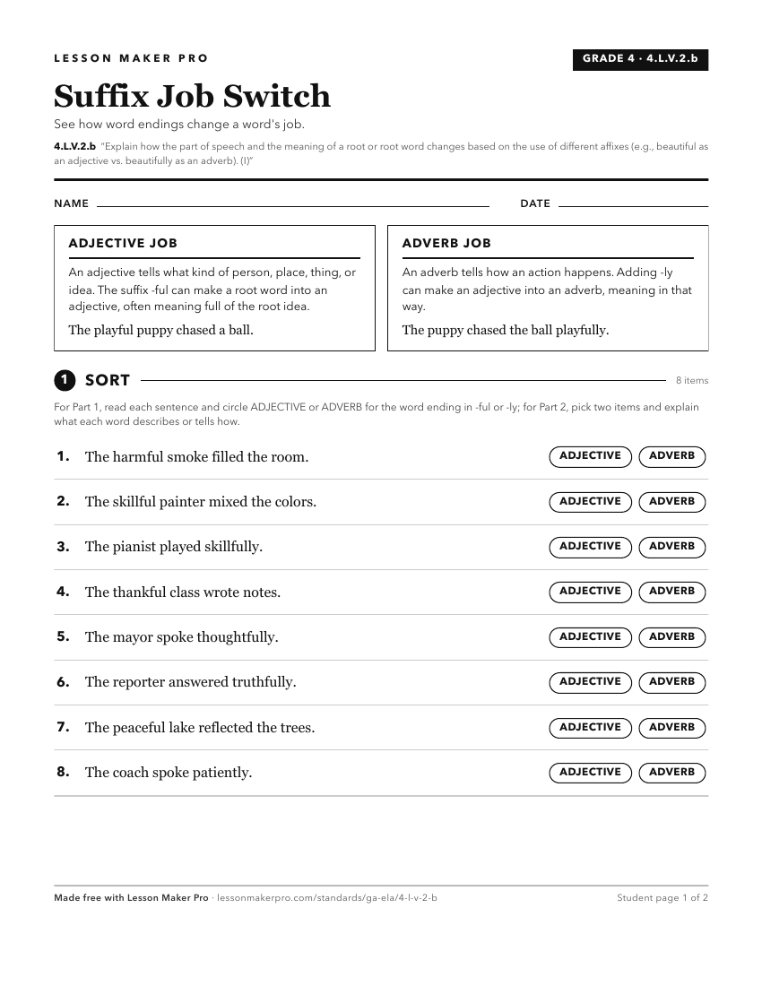 Preview of the 4.L.V.2.b printable worksheet