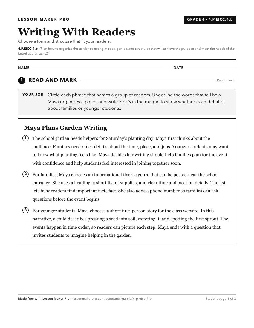 Preview of the 4.P.EICC.4.b printable worksheet