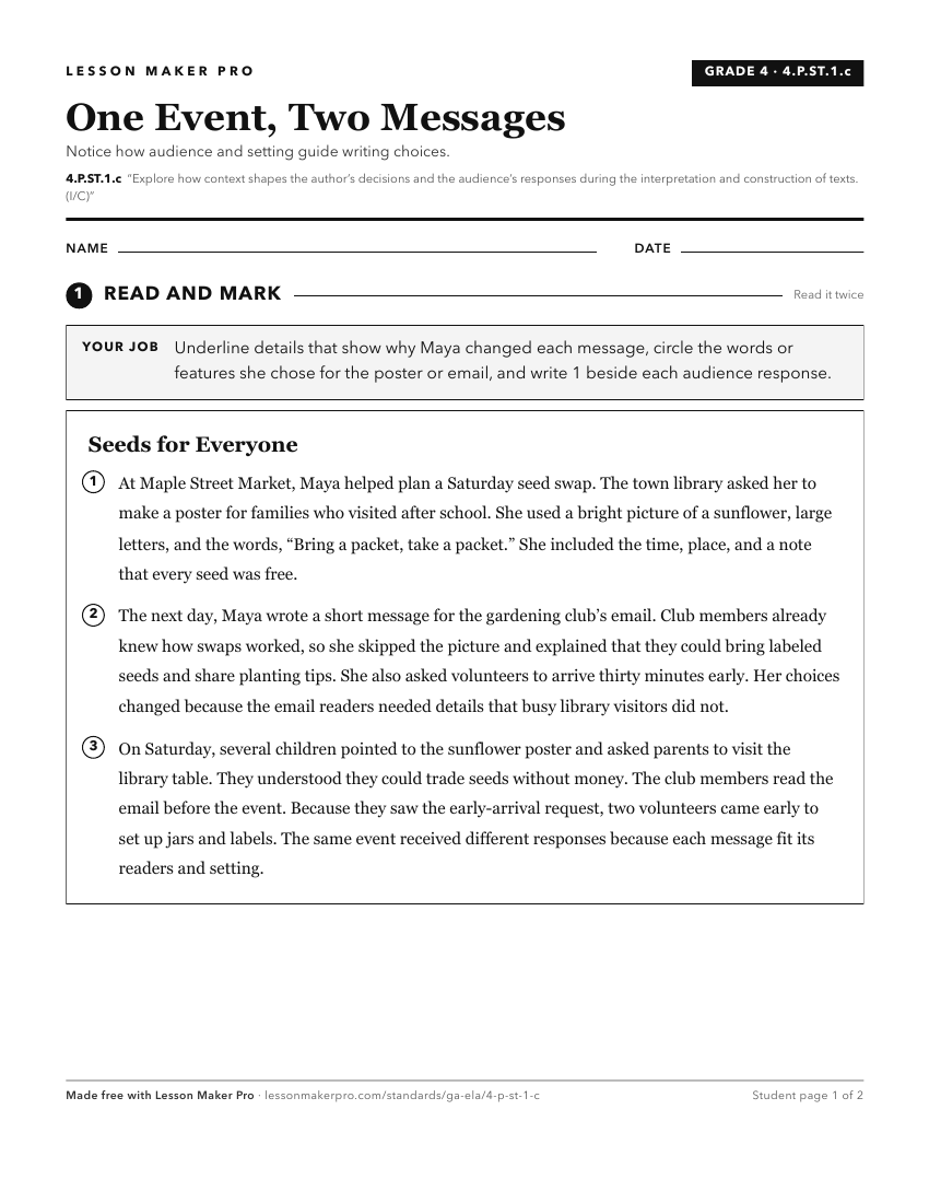Preview of the 4.P.ST.1.c printable worksheet
