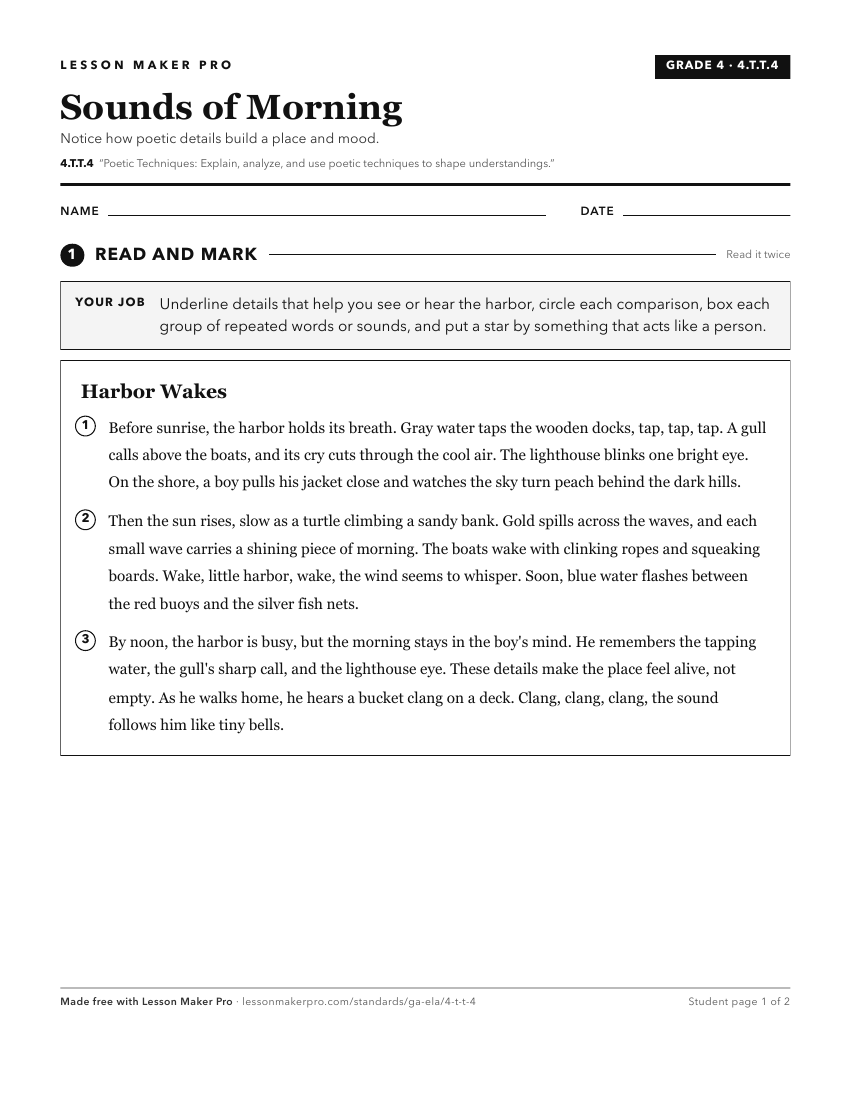Preview of the 4.T.T.4 printable worksheet