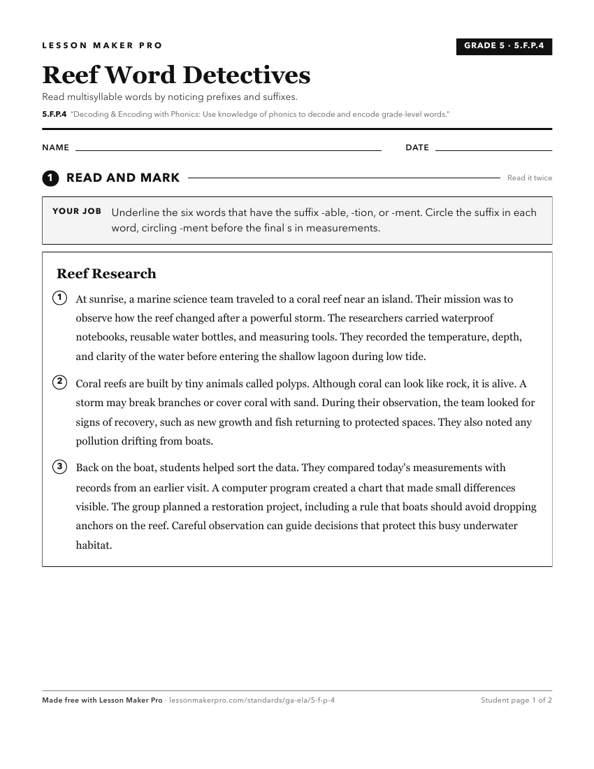 Preview of the 5.F.P.4 printable worksheet