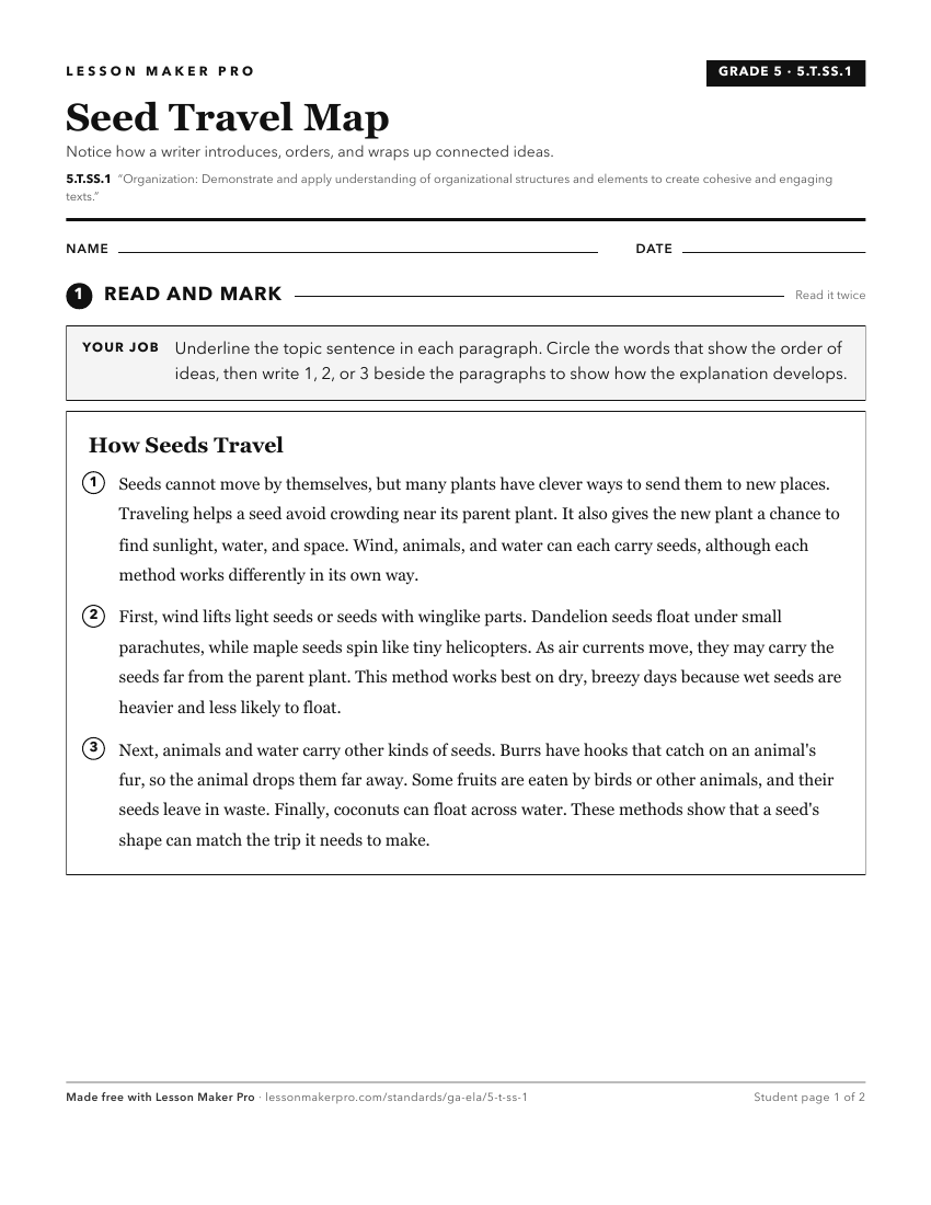 Preview of the 5.T.SS.1 printable worksheet