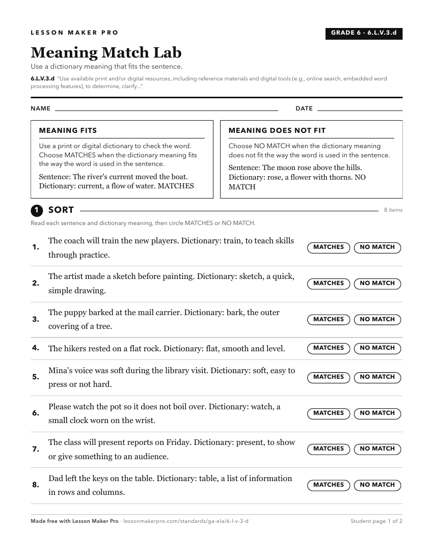 Preview of the 6.L.V.3.d printable worksheet