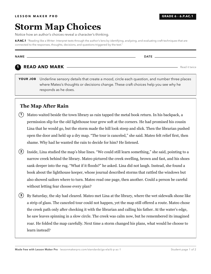 Preview of the 6.P.AC.1 printable worksheet