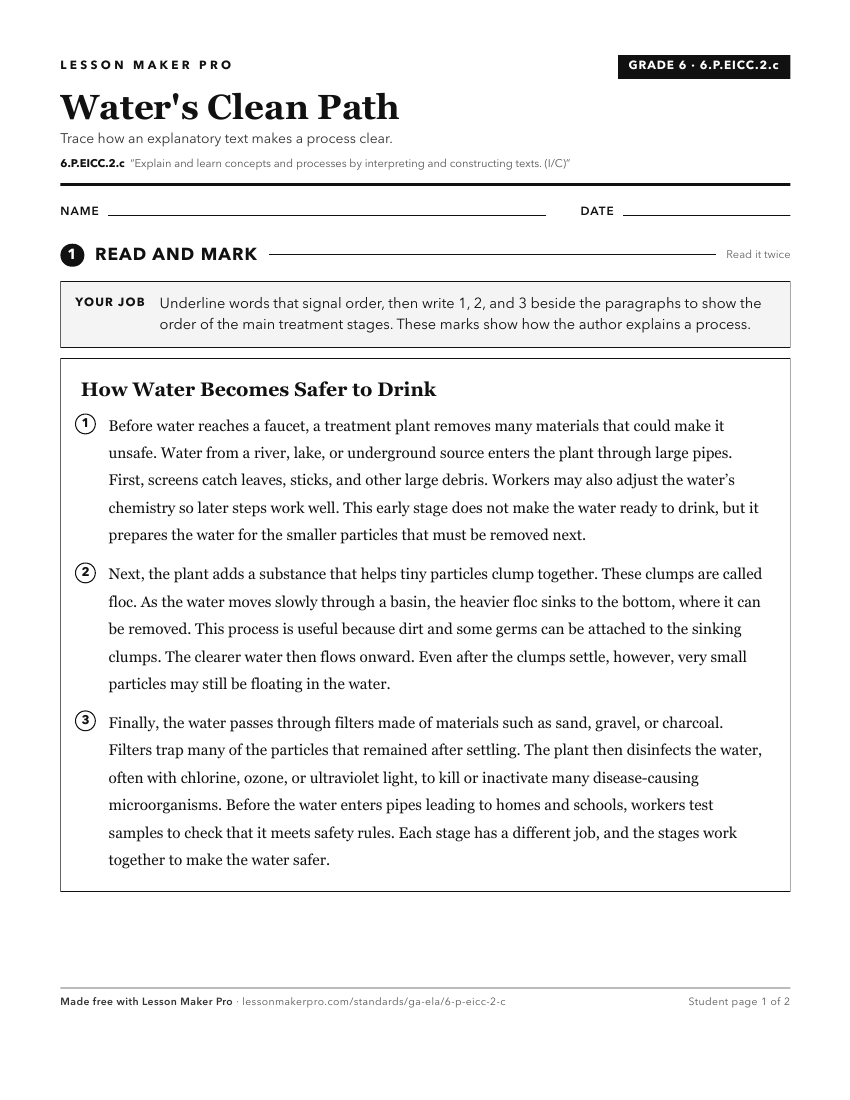 Preview of the 6.P.EICC.2.c printable worksheet